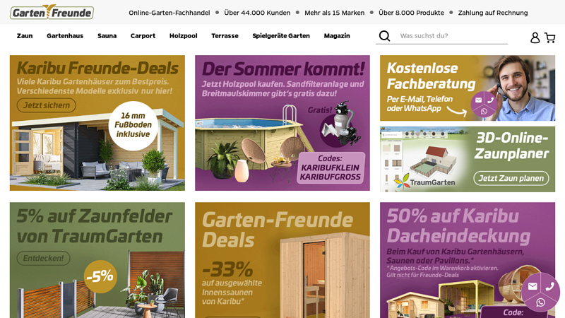 Gartenfreunde Shop | Garten & Wellness Lifestyle