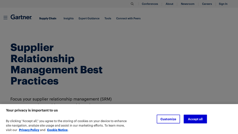 Image of Supplier Relationship Management: A Complete Guide | Gartner