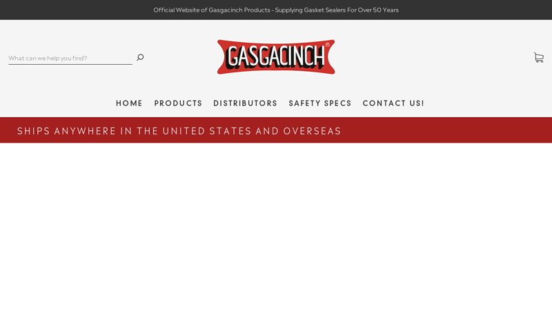 Gasgacinch - Gasket Sealer Products. Made in the USA C Gasgacinch - Gasket Seals