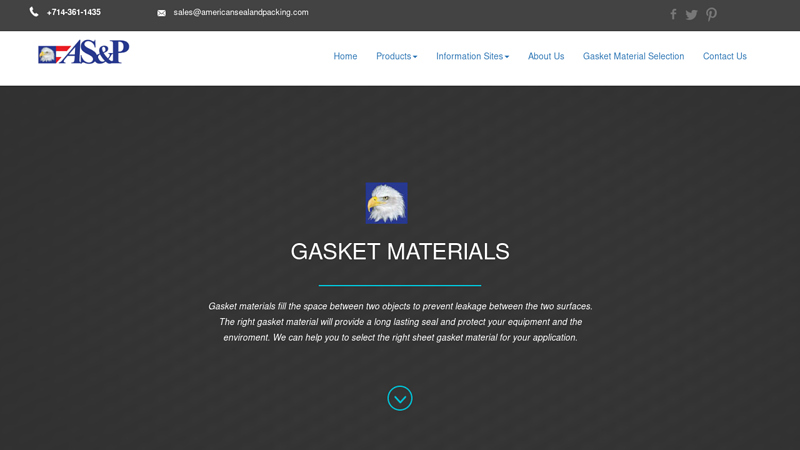 Gasket Material, Sheet Packing | American Seal Materials