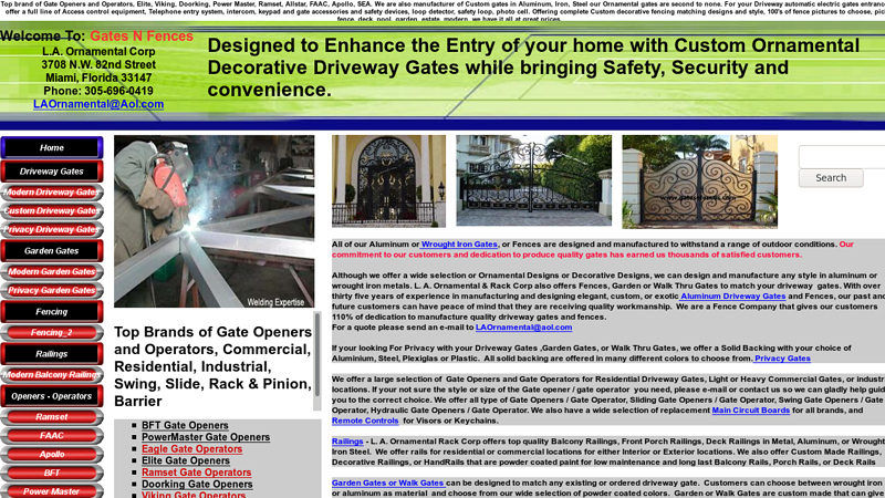 Gate Openers Gate Operators Driveway Gates Wrought Iron Aluminum Gates