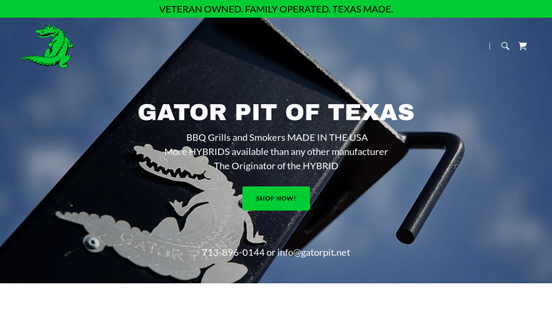 Gator Pit of Texas, LP - BBQ Grills and Smokers, Offset Smoker, Pellet Grill, BBQ Grills and Smokers