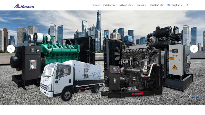 Diesel Generator & Generator Set with High Quality, the Best Diesel Generator Manufacturer from China - Hosem Power