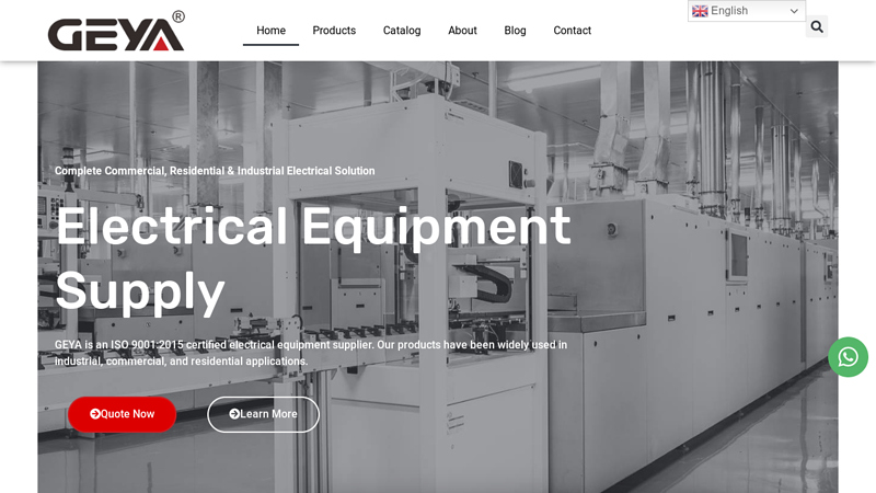 Electrical Equipment Supply - GEYA Electrical Equipment Supplier