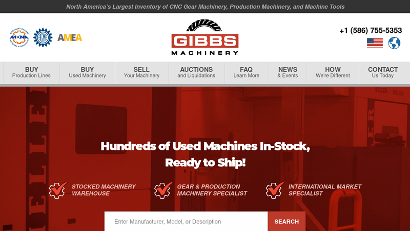 Buy & Sell Used Machinery | CNC Machines | Gibbs Machinery