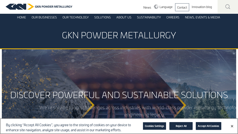 GKN Powder Metallurgy | A Metal Solutions Provider