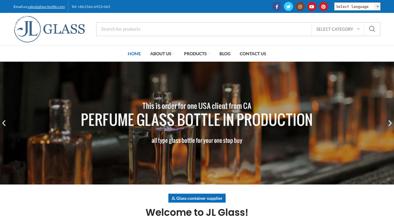 JL Glass: Perfume bottle supplier, candle jar manufacturer, Wine tasting tube factory, glass diffuser bottle manufacturer, cosmetic bamboo bottle jar wholesale