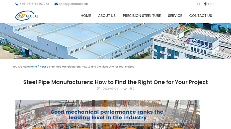 Image of Steel Pipe Manufacturers: How to Find the Right One for Your Project