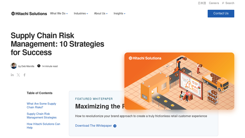 Image of Supply Chain Risk Management: 10 Strategies for Success