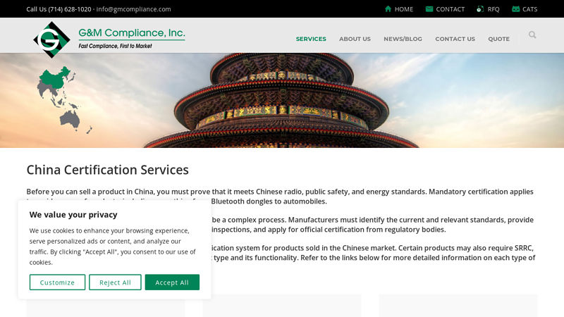 Image of China Certification Services