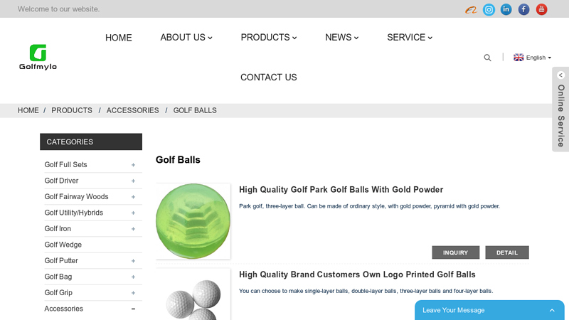 Image of Golf Balls Manufacturers