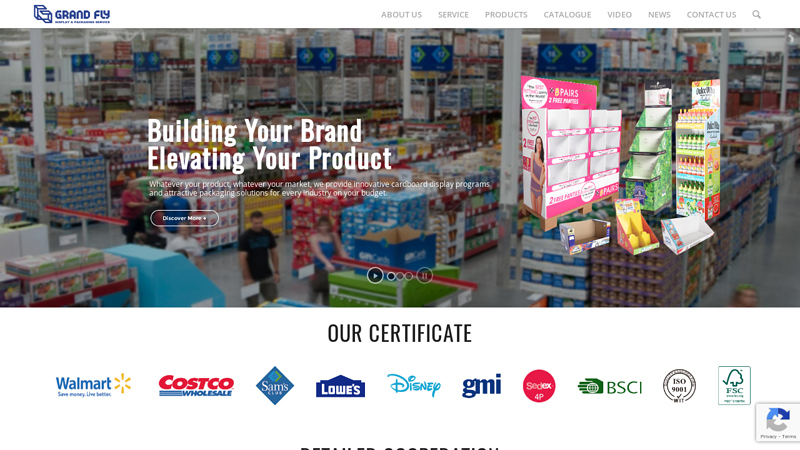 Grand Fly | Custom Cardboard Displays, PDQ Trays & Packaging Manufacturer