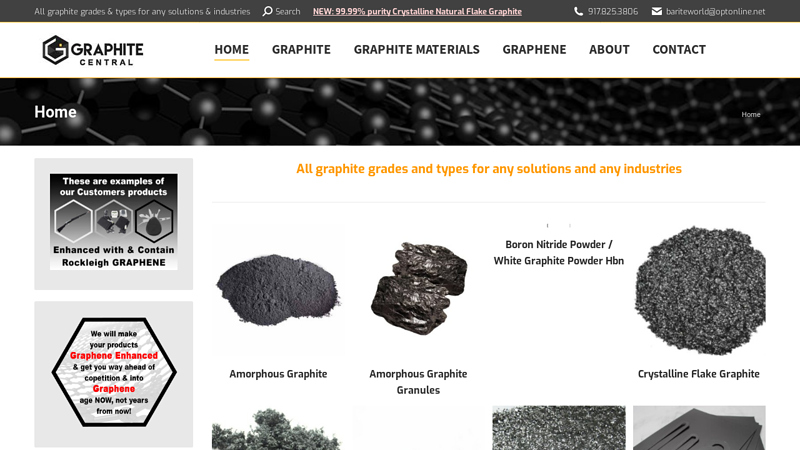 Graphite Central - All graphite types for any industries and aplications.