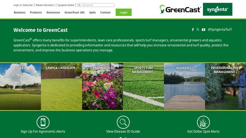 Turf Management | GreenCast | Syngenta