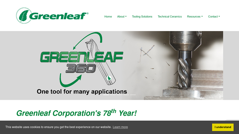 Greenleaf Corporation Metalcutting Inserts and Tools Manufacturer based in Saegertown, Pennsylvania, USA