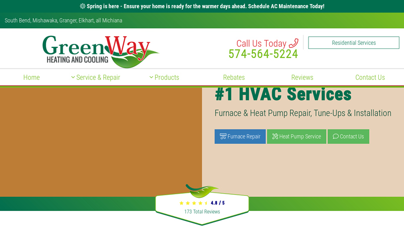 Furnace, Boiler, & Heat Pumps Repair | Mishawaka, IN