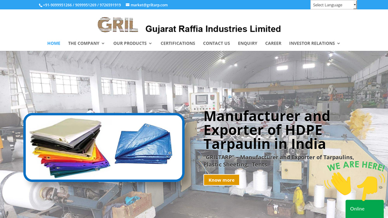 PE Tarpaulin Manufacturers in India, PP Bags, Plastic Sheeting, Pond Liner