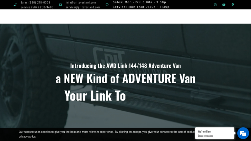 Class B RV Sales & Service | Adventure Vans | Grit Overland