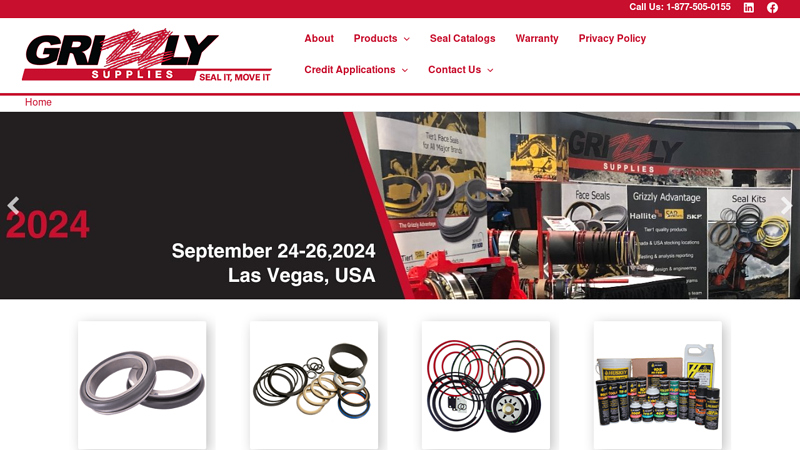 Grizzly Supplies | Grizzly Seals | High Performance Seals