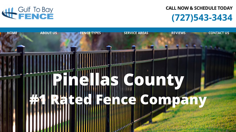 #1 Fence Company In Clearwater, St. Pete & Pinellas County | Gulf To Bay