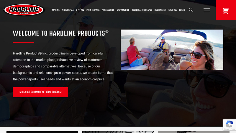 Hardline Products serves the Power-Sports Industry