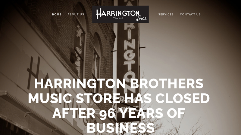 Harrington Brothers Music Store