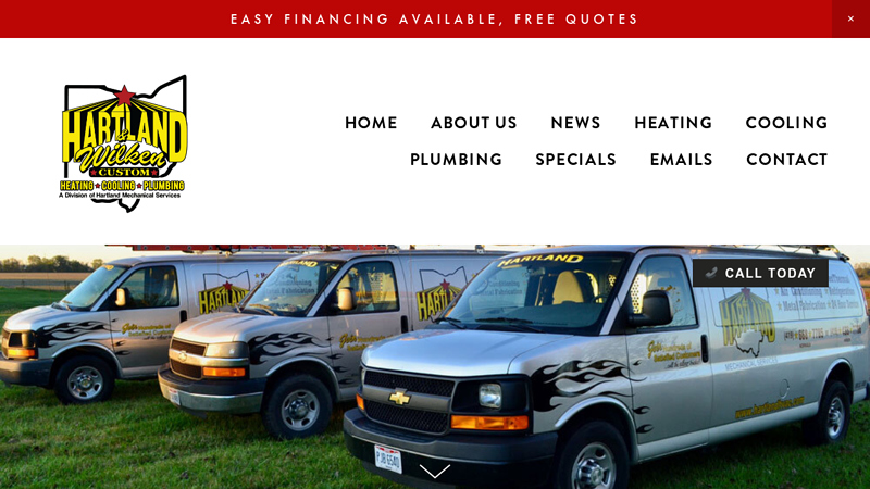 Hartland & Wilken Custom Heating, Cooling, Plumbing