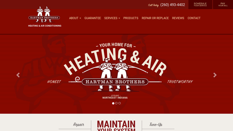 Hartman Brothers Heating & Air Conditioning, Inc. | HVAC | Fort Wayne, IN