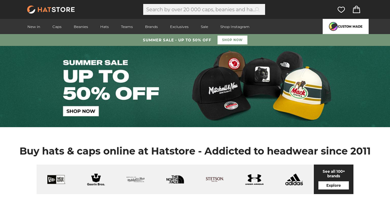 Caps, hats, and beanies - over 20,000 in stock | Hatstore.co.za