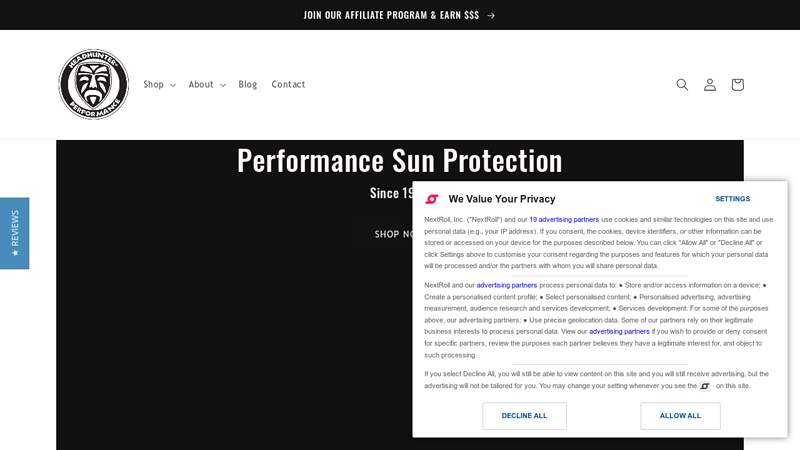 Performance Sun Protection | Trusted by Surfers | FREE Shipping C Headhuntersurf.com