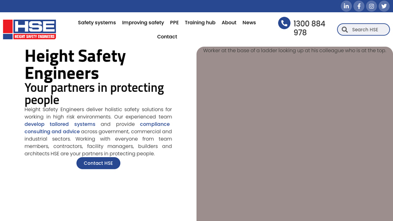 Height Safety Engineers | Roof safety systems | Compliance | PPE