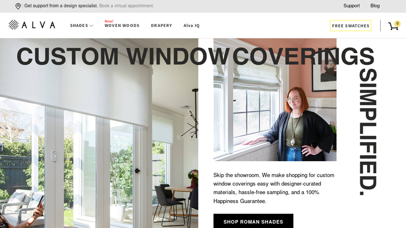 Custom Window Coverings | Custom Shades & Blinds Online, Simplified.