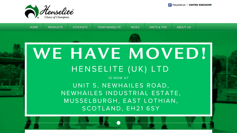 :: Henselite - Leaders in lawn bowls, clothing and accessories worldwide ::