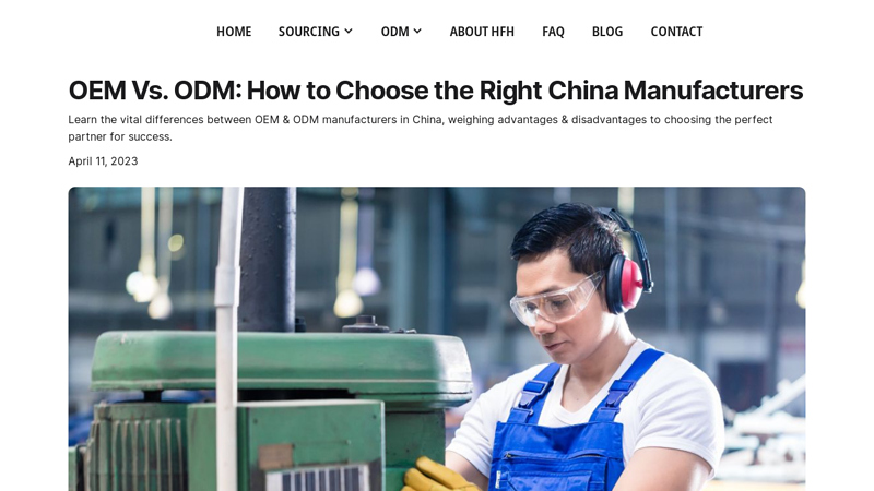 Image of OEM Vs. ODM: How to Choose the Right China Manufacturers