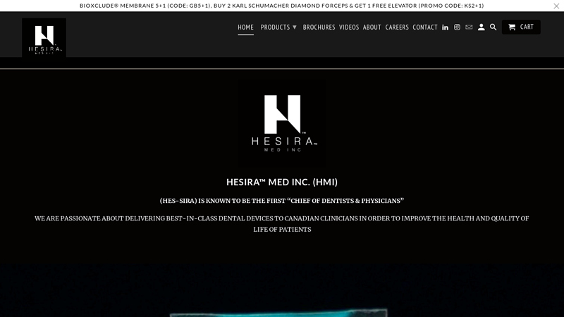 Hesira? Med Inc. (HMI) Canadian dental importer & distributor supplier