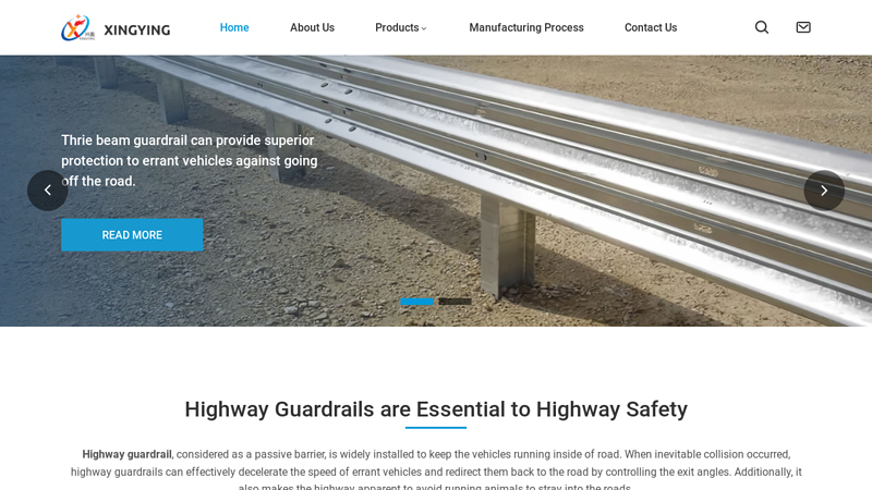 Highway Guardrail - Ideal for Securing Highway Safety