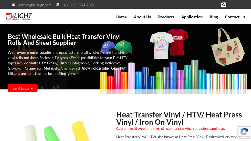 Image of HTV Vinyl, Iron On Vinyl, Heat Transfer Vinyl Supplier And Manufacturers