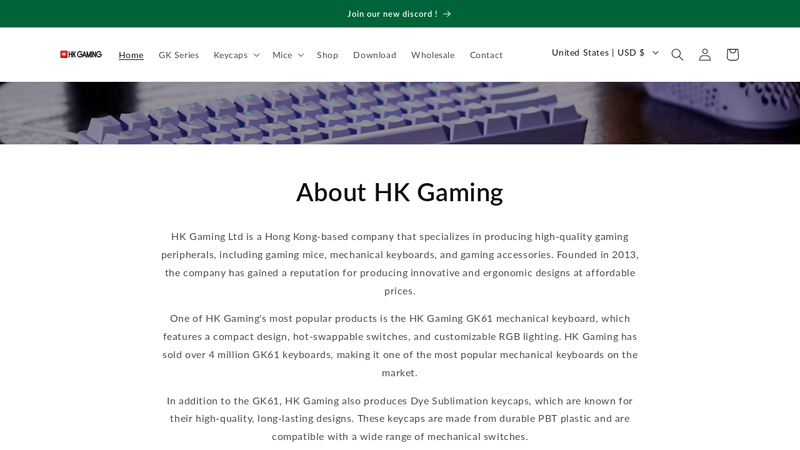 HKG | HK Gaming?