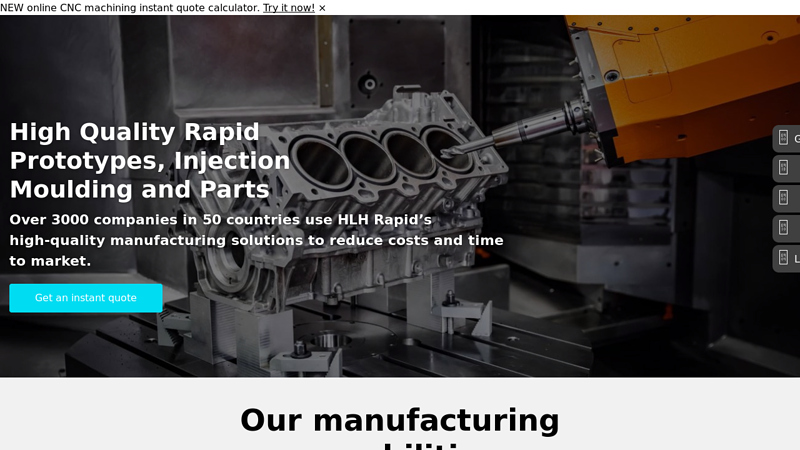 Rapid Prototypes, Rapid Injection Mouldings | HLH Rapid Limited