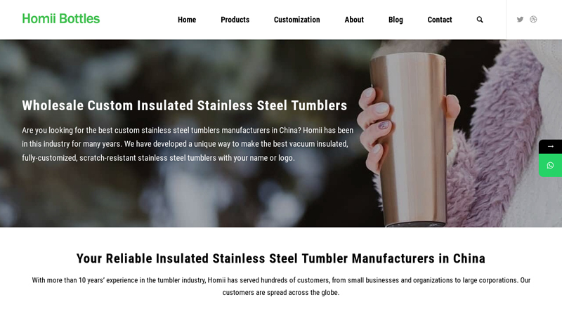 Image of Wholesale Custom Insulated Stainless Steel Tumblers