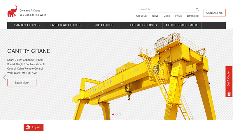 Image of Double Girder Overhead Cranes Manufacturer in China | Dafang Crane