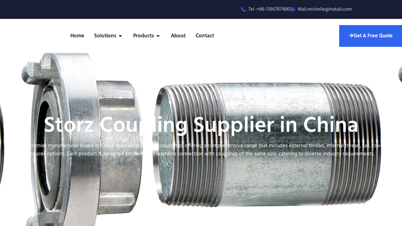 Image of Storz Coupling Manufacturer for Rapid & Reliable Connections