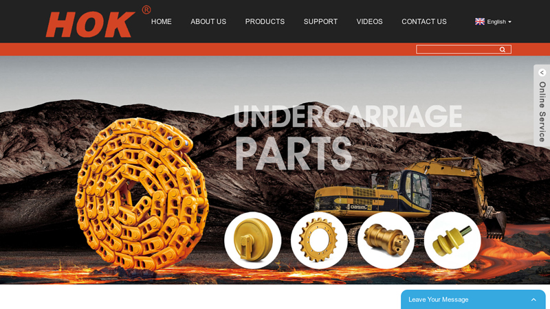 Undercarriage Parts, Heavy Equipment Parts, Digger Attachments - Luhongsheng