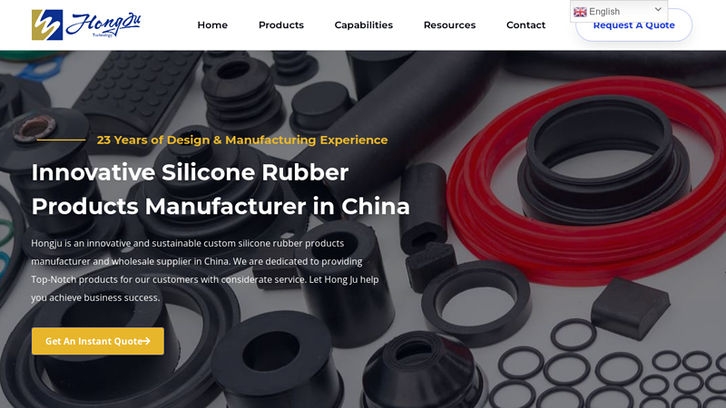 Silicone Rubber Products Manufacturer in China - Hongju