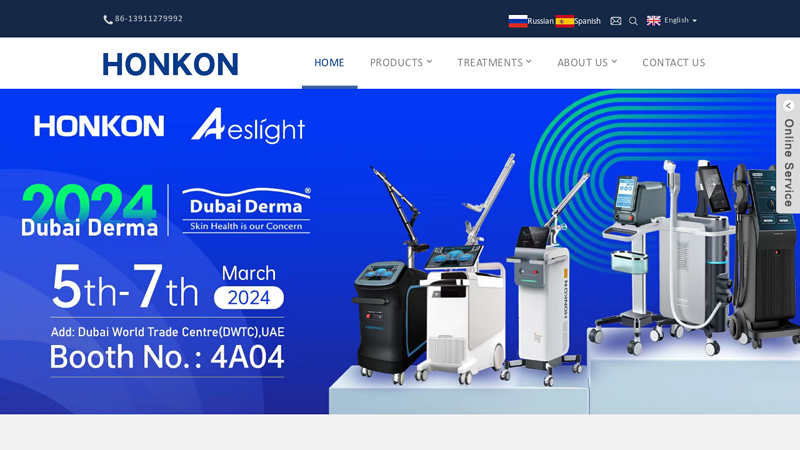 Diode Laser & IPL Hair Removal,Beauty Equipment Supplier -HONKON Laser