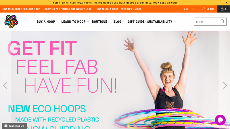 Buy Hula Hoops Australia | Weighted Hula Hoops | LED Hula Hoops