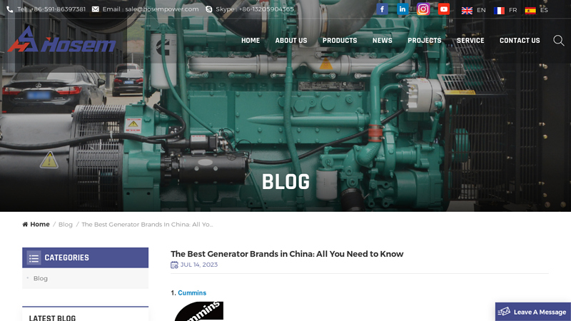 Image of The Best Generator Brands in China: All You Need to Know