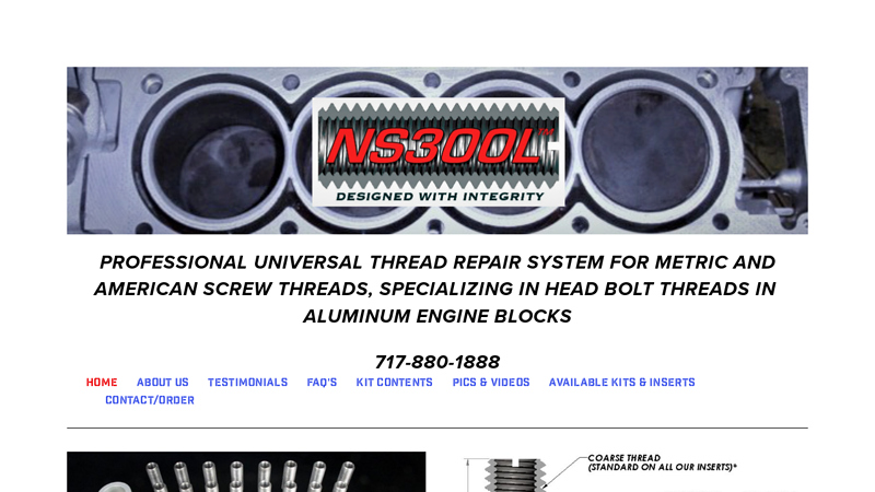 NS300L? PROFESSIONAL UNIVERSAL THREAD REPAIR SYSTEM SPECIALIZING IN HEAD BOLT THREAD REPAIR METRIC THREAD REPAIR KIT NS300L? PROFESSIONAL UNIVERSAL THREAD REPAIR SYSTEM SPECIALIZING IN HEAD BOLT THREAD REPAIR NORTHSTAR HEAD BOLT THREAD REPAIR NS300L? PROFESSIONAL UNIVERSAL THREAD REPAIR SYSTEM SPECIALIZING IN HEAD BOLT THREAD REPAIR NS300L VS TIMESERT