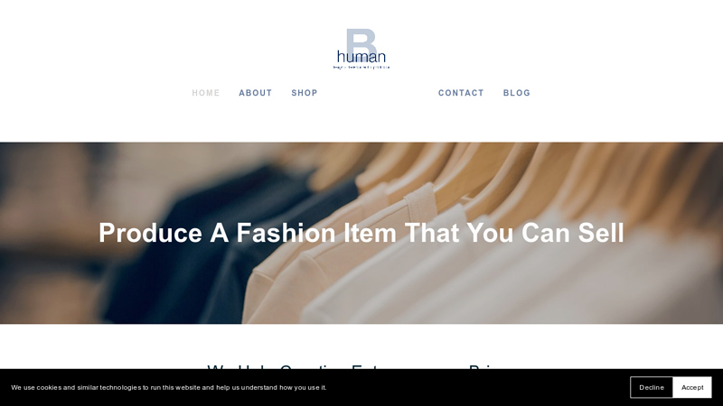 Apparel Manufacturing and Consulting - Human B