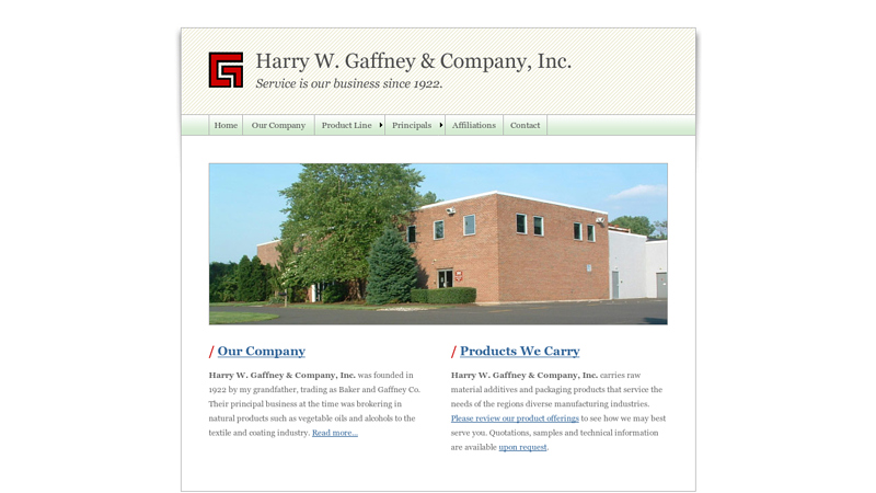 Harry W. Gaffney & Company, Inc.